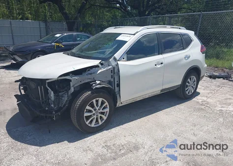 2018 Nissan Rogue Sv z USA, uszkodzony, nr VIN KNMAT2MT3JP607465